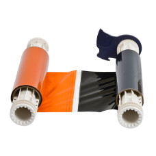 BBP85/Powermark ribbon - Black/Orange 158mm, B85-R-158x60-BK/OR-200P