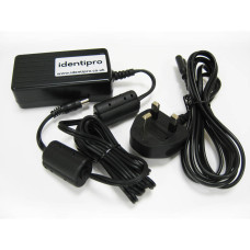 IdXpert UK 3-Pin Power Adapter, for ABC or Keyboard Layout printers (XPERT-ACUK)