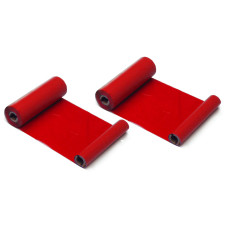 Minimark Std Ribbon RED 110mm x 90m 2Pack