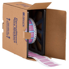 Pink High Temperature Permasleeves 50.80mm(w) x 42.16mm(h) x 100 roll (2HT-1000-2-PK-S)