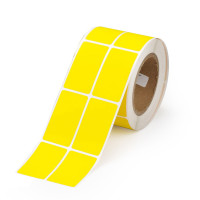 Brady Yellow Labels THT-6-423-10-YL, 19.05mm x 38.1mm x 10,000 labels