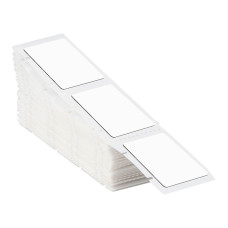 Raised Profile Labels THTEP-17-7593-WT, 150mm x 69mm - Fanfolded White