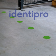 Toughstripe Floor Dots 89mm Diameter - Green