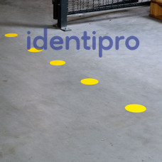 Toughstripe Floor Dots 89mm Diameter - Yellow